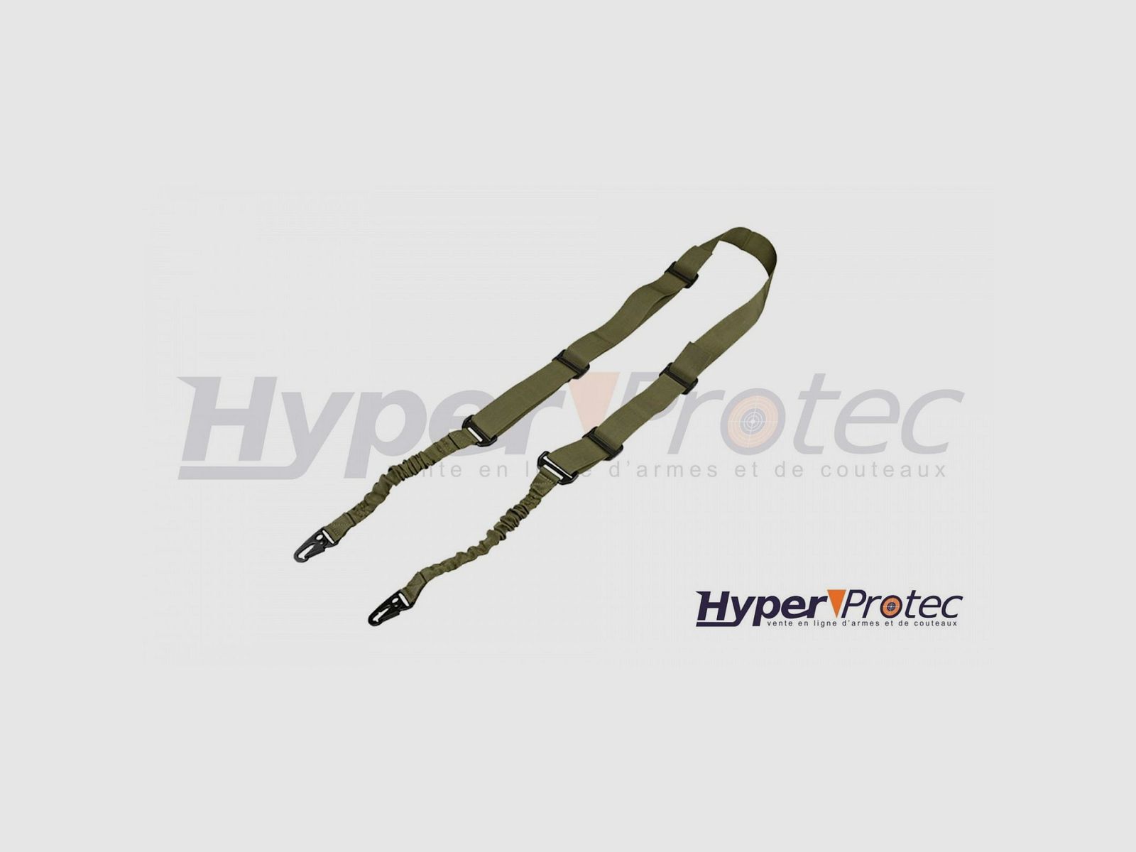 1-Punkt Airsoft-Gurt Ultimate Tactical Farbe Grün