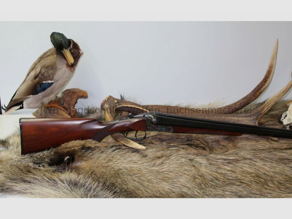 Simson double-barrel shotgun 12/70