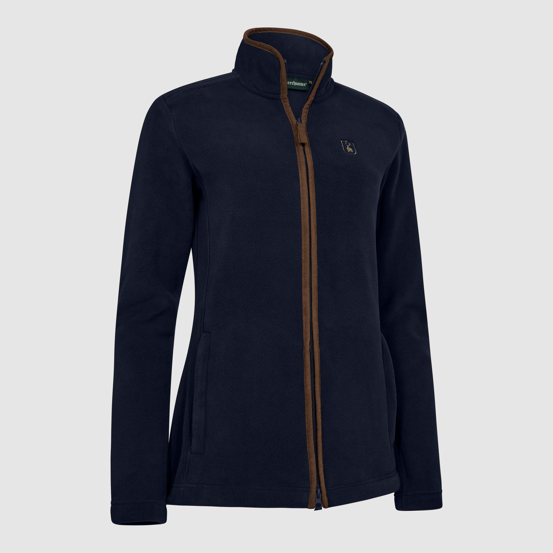 Lady Cumbria Fleece Jacke - Dark Blue – Kleidergröße Damen: 44
