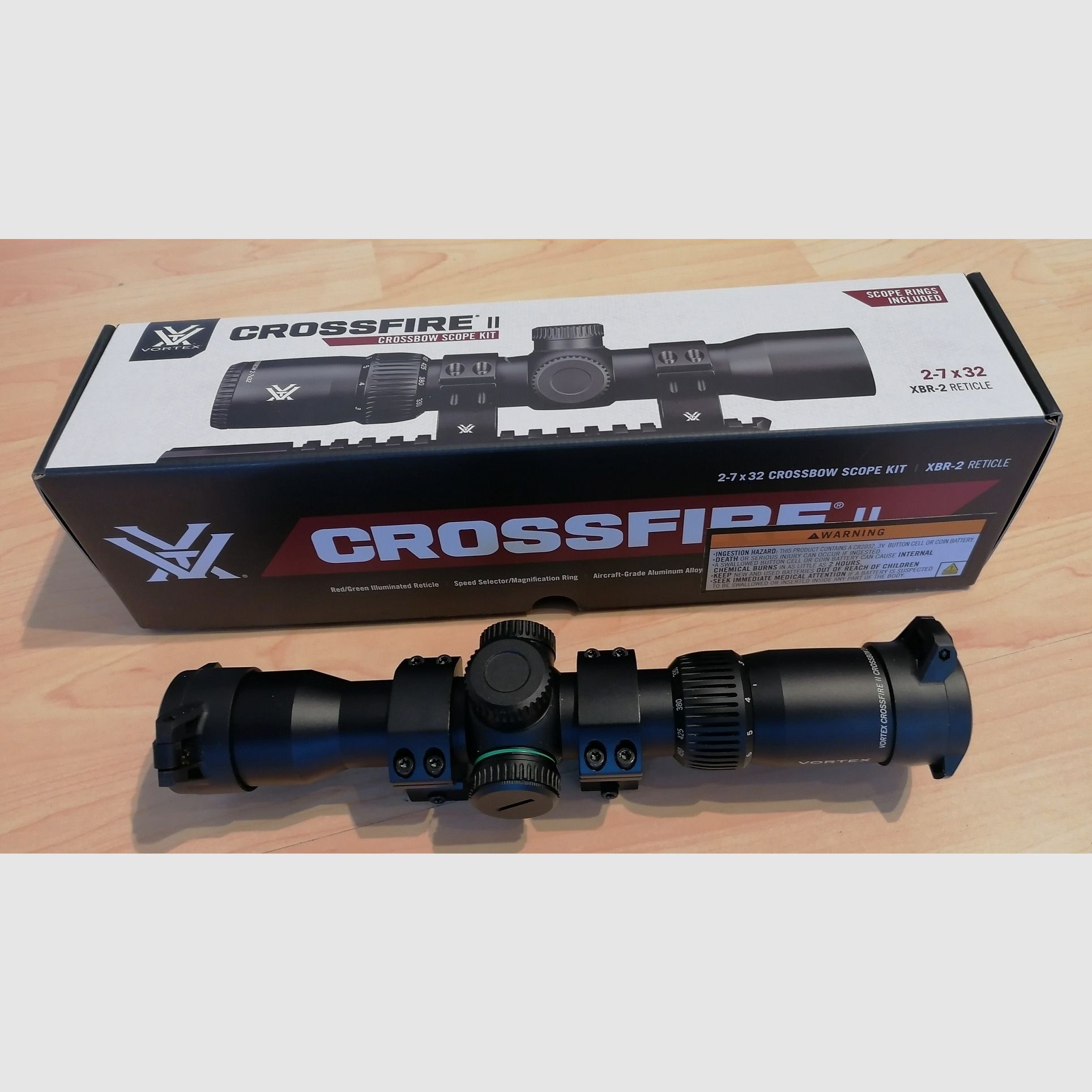 Vortex Crossfire II Crossbow Scope 2-7x32 - Armbrust ZF