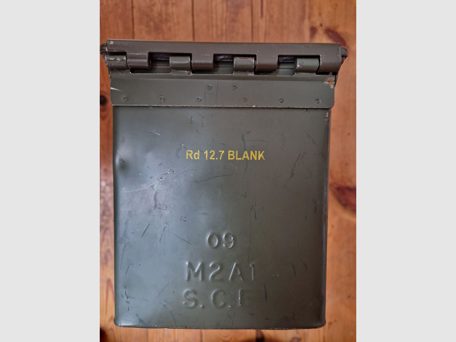 Munitionsbox Munitionskiste Metall Vintage