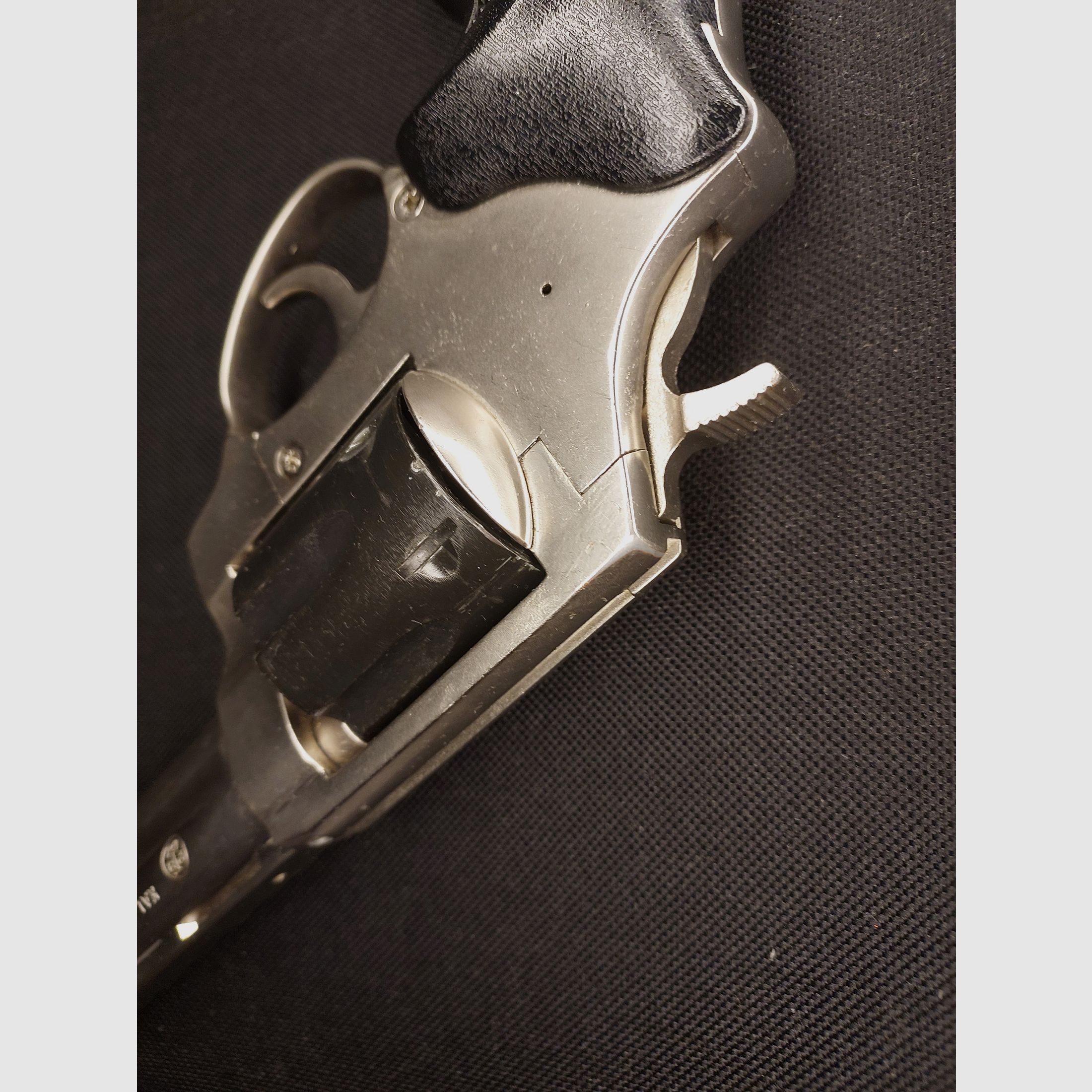 Röhm RG99 revólver de detonación níquel (PTB 452) RG 99 con protector de boca