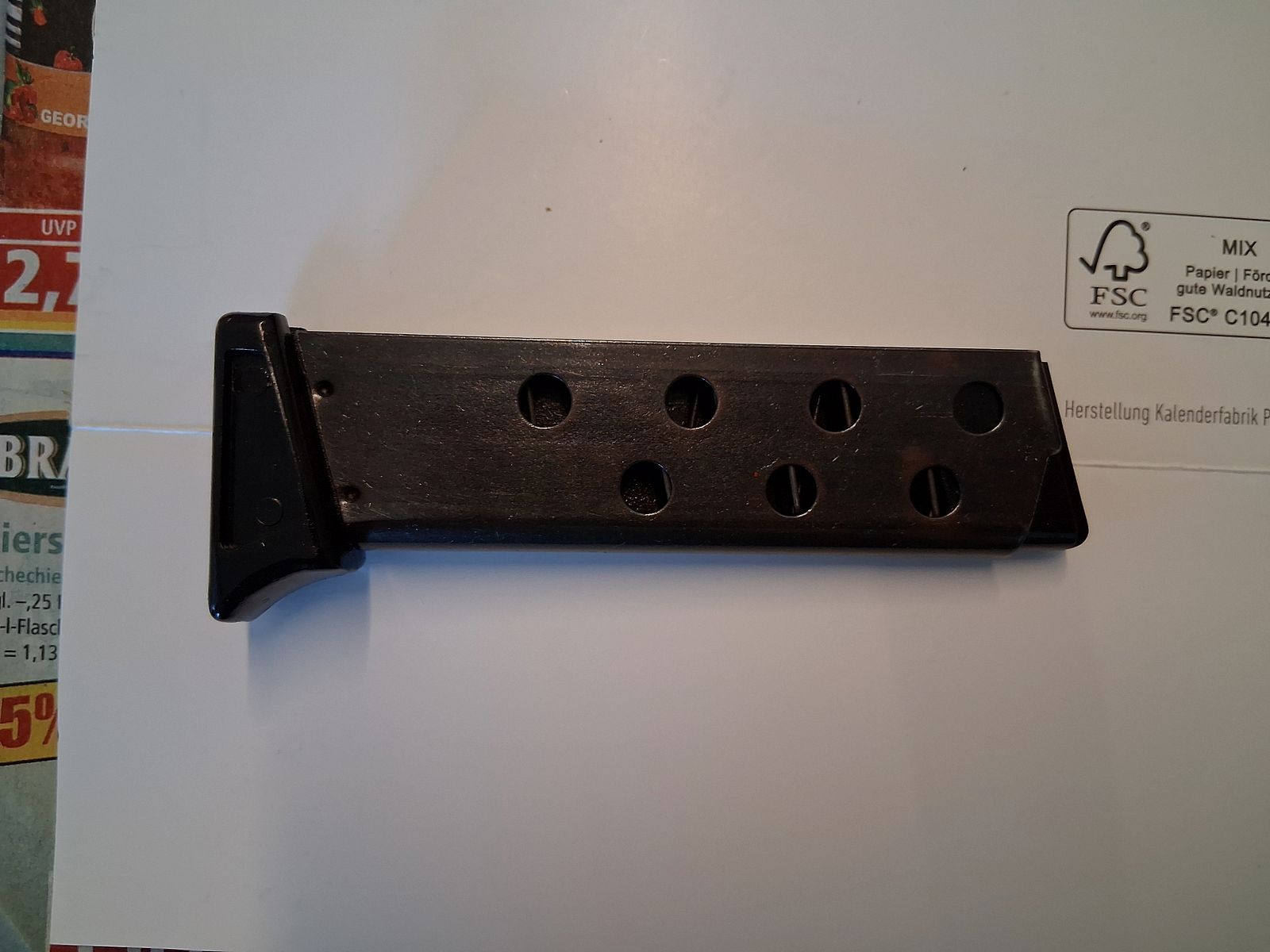 Magazin für Reck PK 800 / Walther PPK Kal. 8 mm P.A.K. (neuwertig)