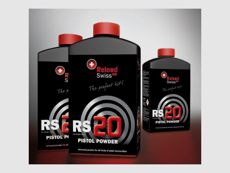 Proch Reload Swiss RS20 (0,5 kg), image 2 sur 3