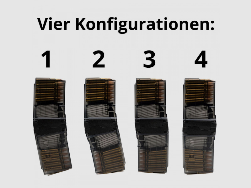 Magazinset für AR-15 Kaliber .223, CROSS MAG 10/10 (Set aus 2 Magazinen)