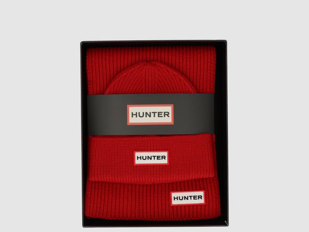 Hunter Boots Unisex Set Mütze/Schal Jura