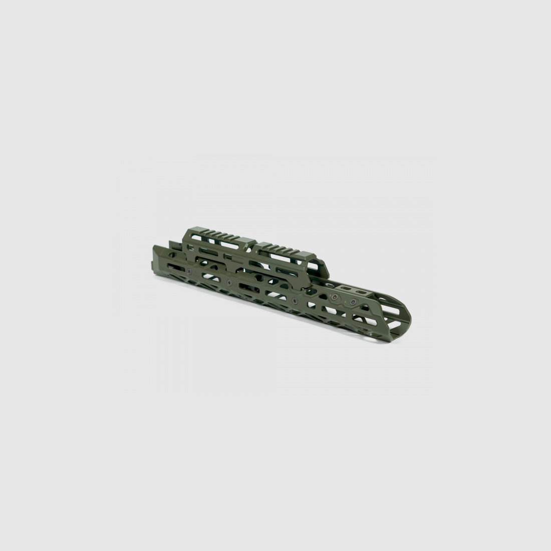 KPYK Langer AK M-LOK Handschutz mit langem Gasrohrcover CRC 1U004B OD Green