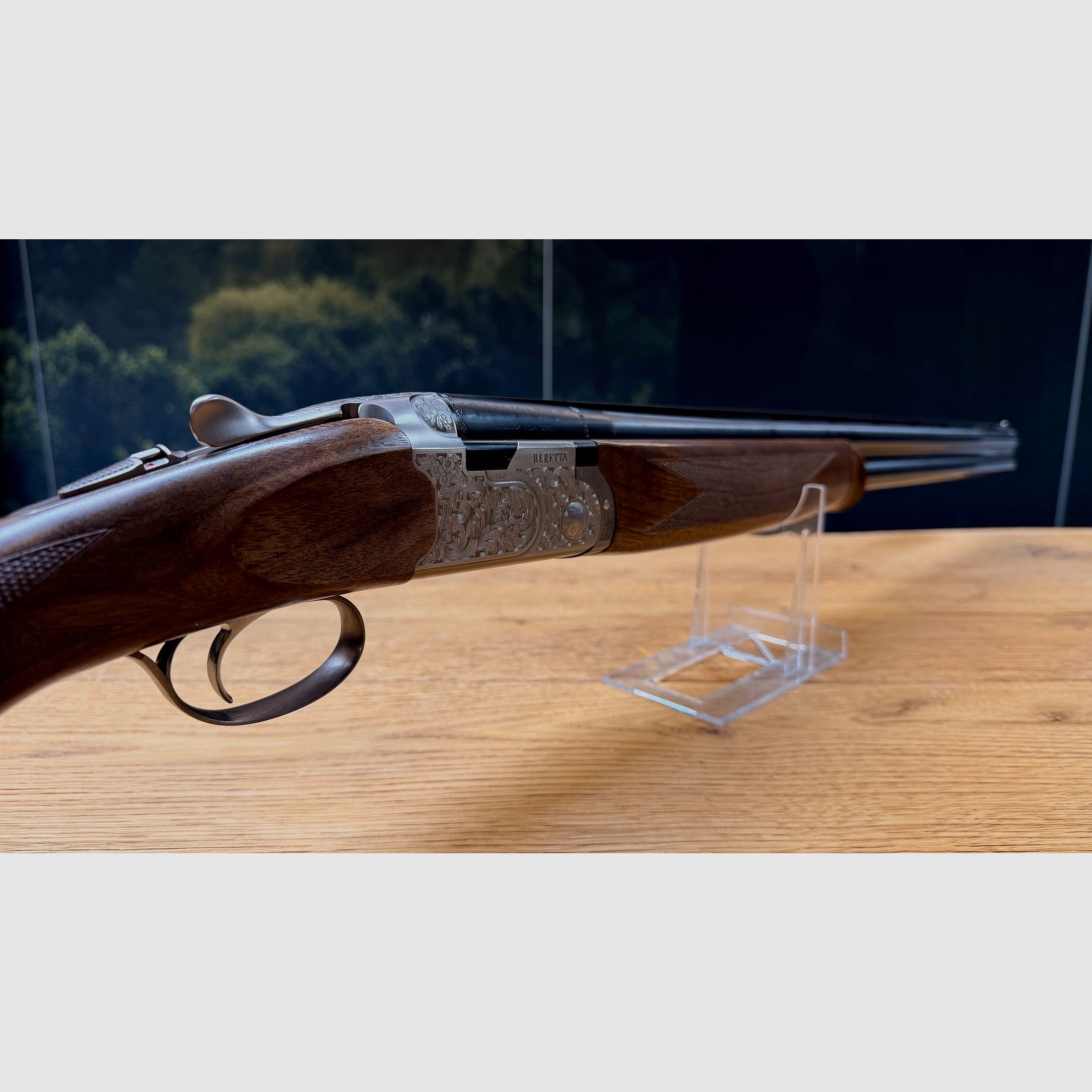 Beretta 686 Silver Pigeon 1 Jacht Bockdoppelflinte / Kaliber 12/76 / LL 71cm