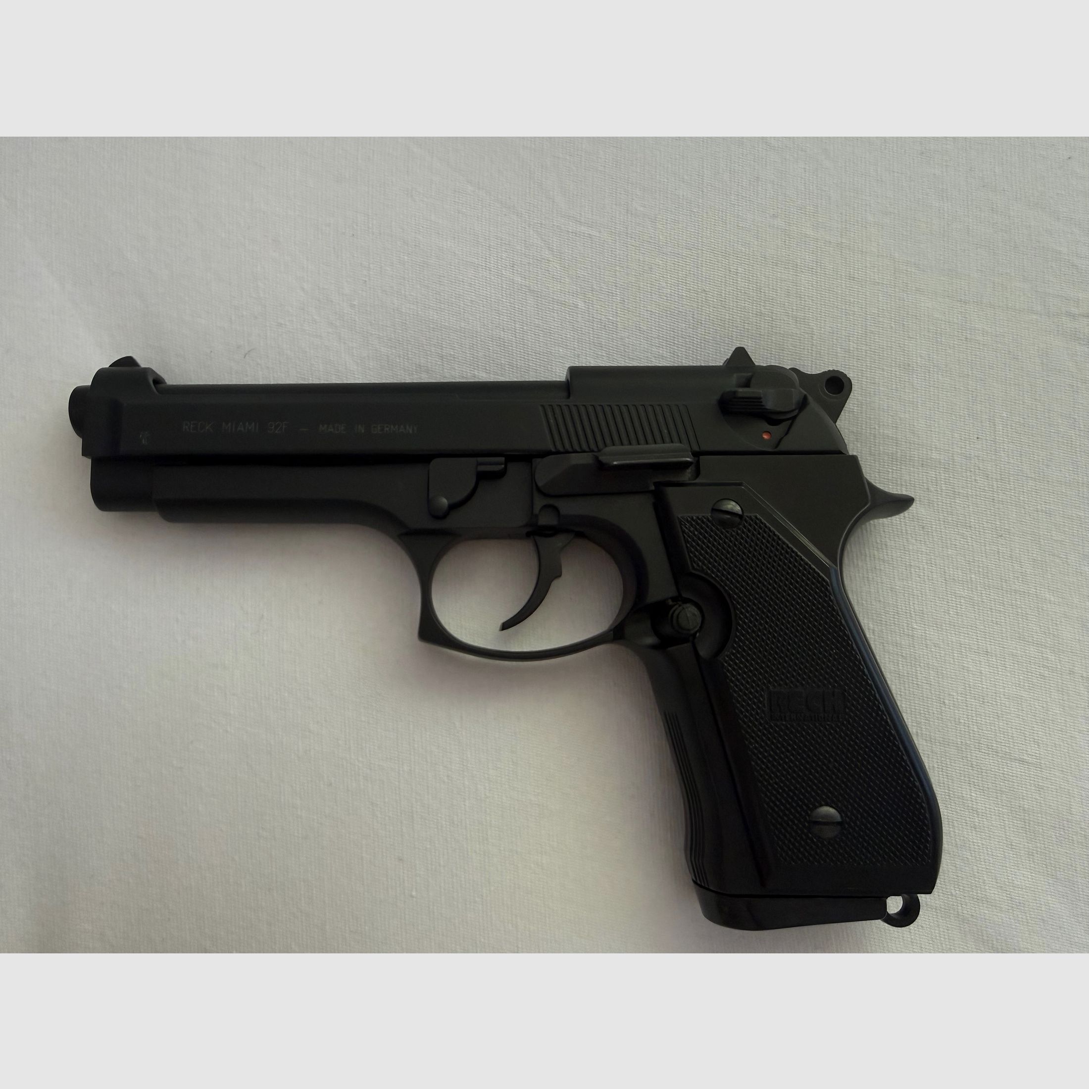 Reck Miami 92F 9mm P.A.K. – Super stato in set completo (Beretta 92 replica)