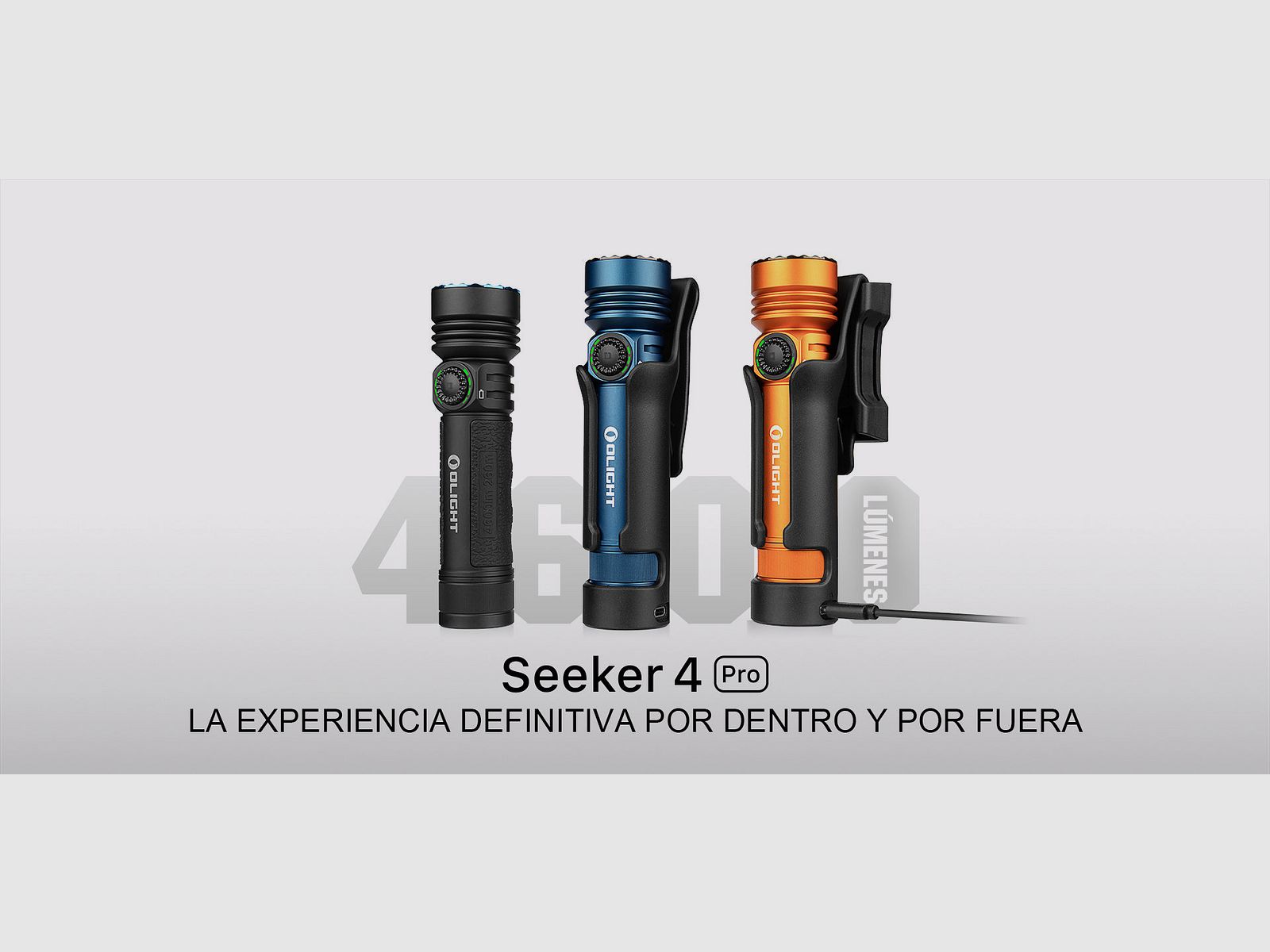 Handlampe LED Olight Seeker 4 Pro 4.600 Lumen, Bild 16 von 16