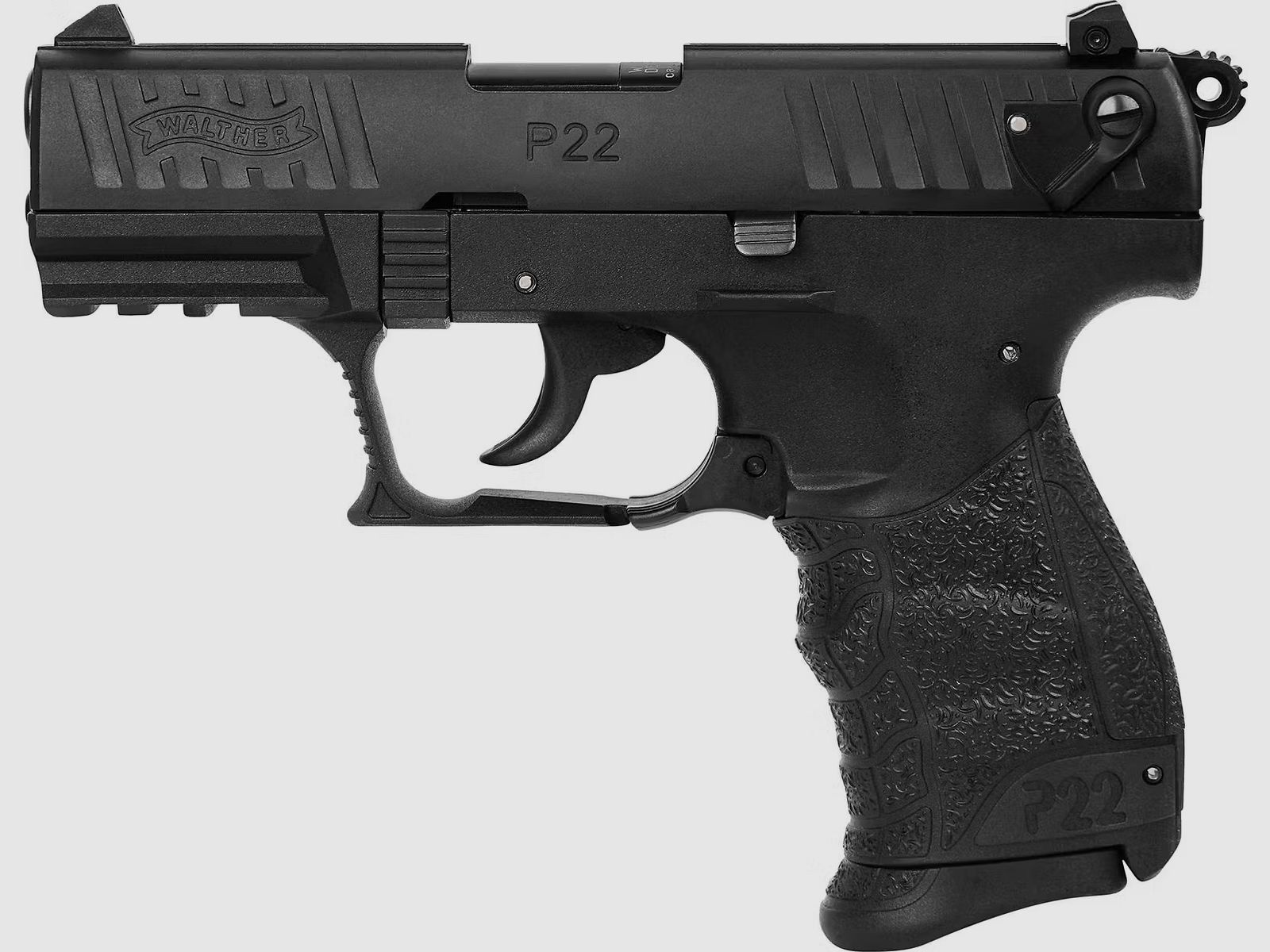 Walther Pistole P22Q Brüniert – .22 l.r., Bild 1 von 2