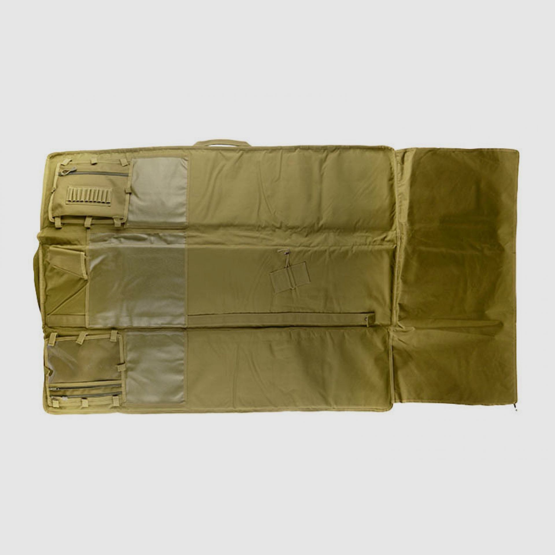 Gun case with shooting mat – Olive, image 7 of 10