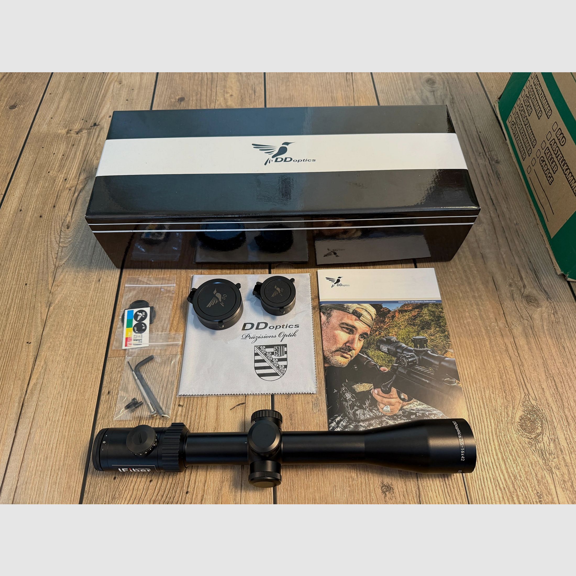 DDoptics Zielfernrohr Nighteagle V6 2,5-16x42 Gen3 MRAD A4N