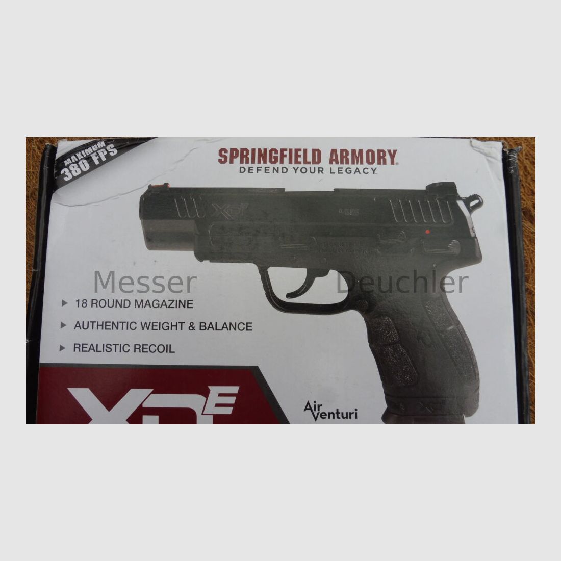 Springfield XDE 4.5 mm BB Co2 pistol