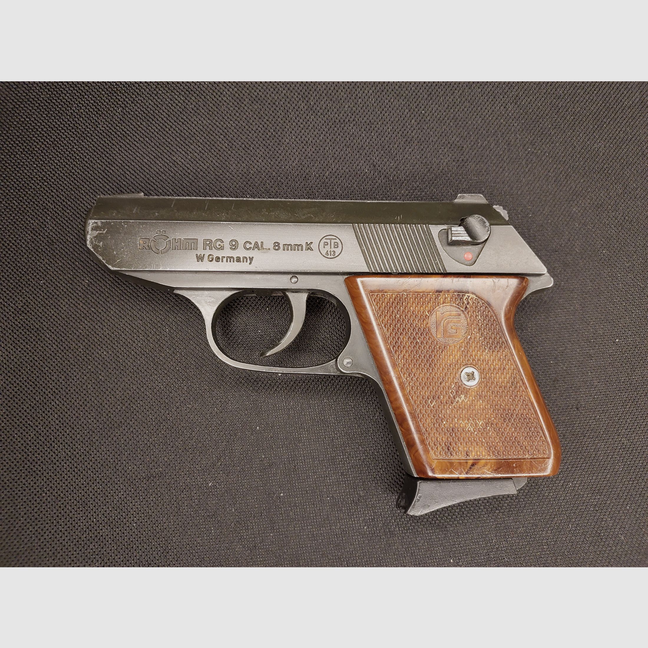 Röhm RG9 Schreckschusspistole (8 mm K. , PTB 413) RG 9