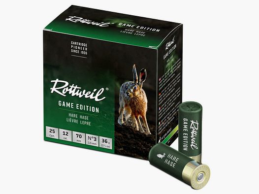 Rottweil 12/70 Game Edition Hase 3,5mm - 36g