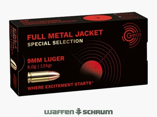 Geco VMR Special Selection 9mmLuger 8,0g - 124gr