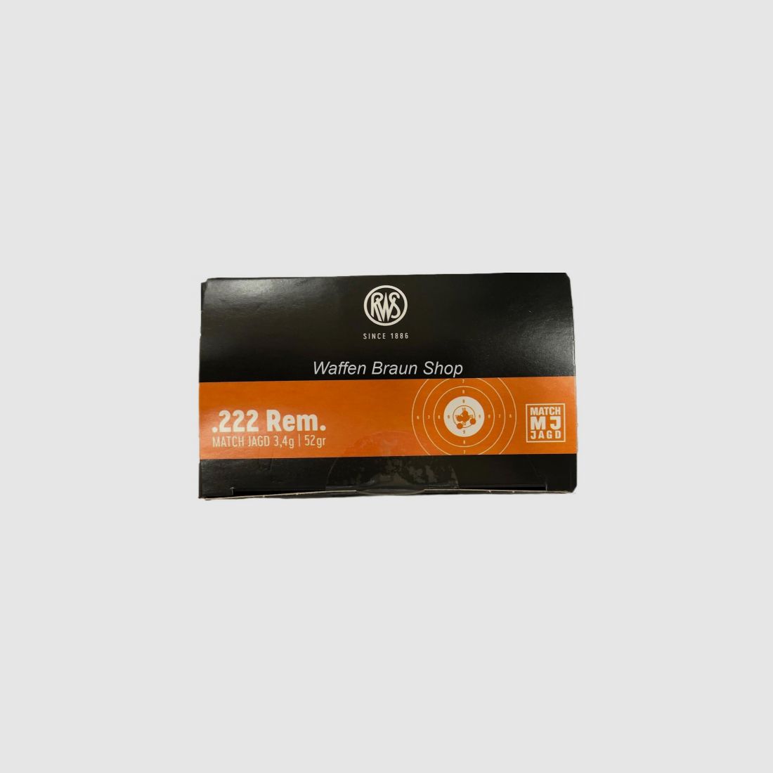 RWS .222 REM MJ 3,4G 30ER