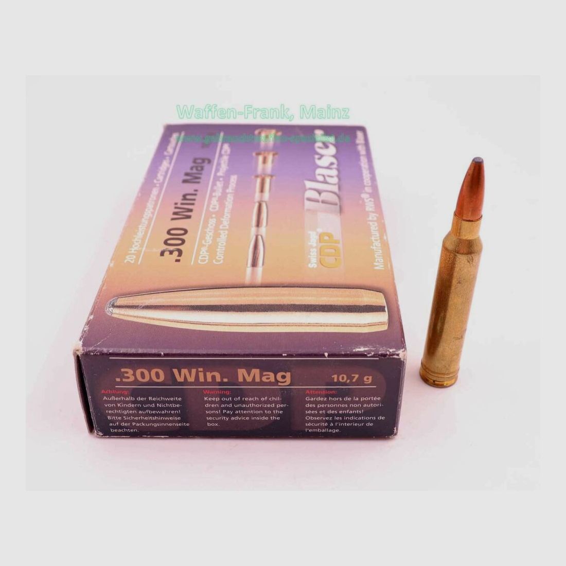 Blaser - Isny Büchsenpatronen .300WinMag