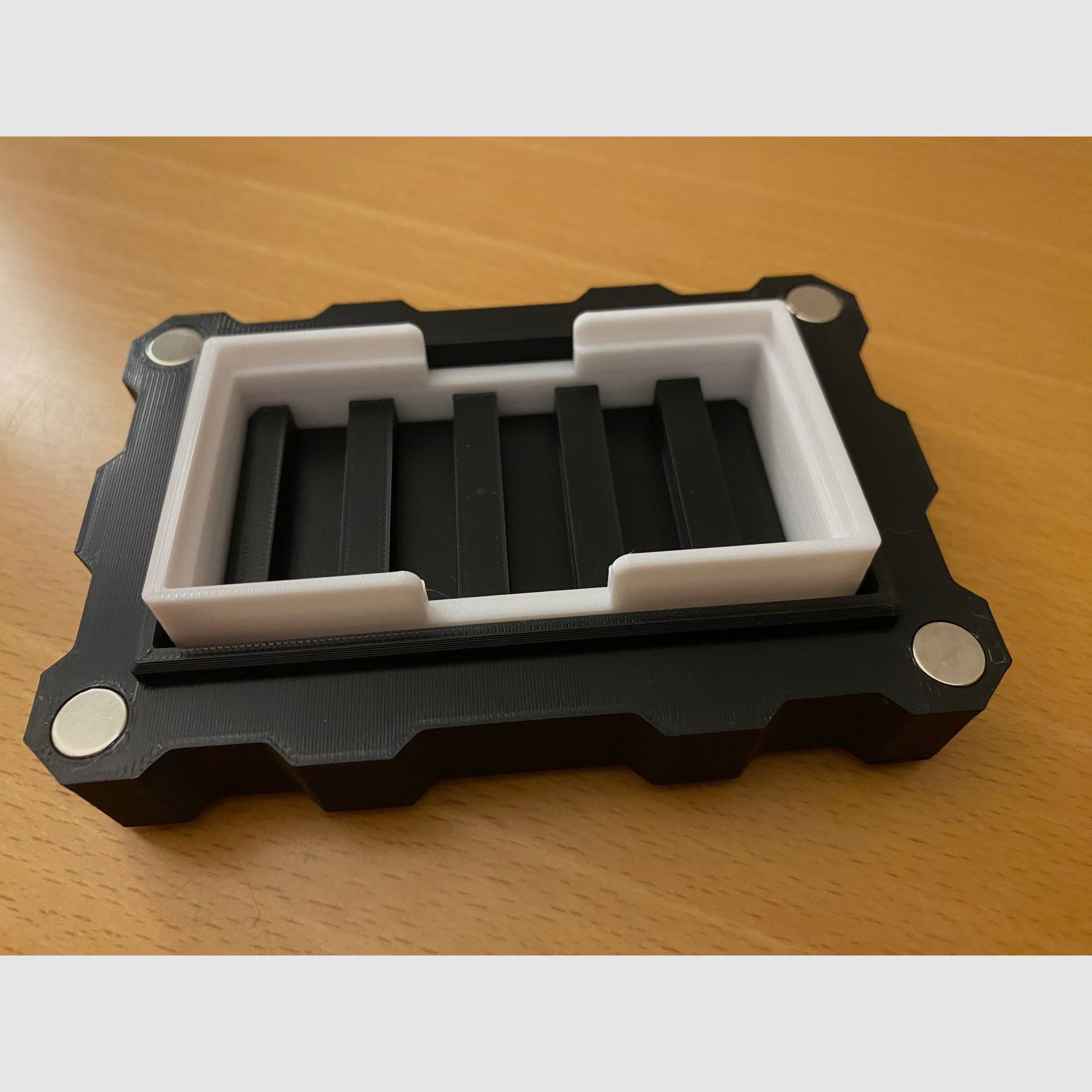 Magnet box/ammunition box .22LR for 50 shots