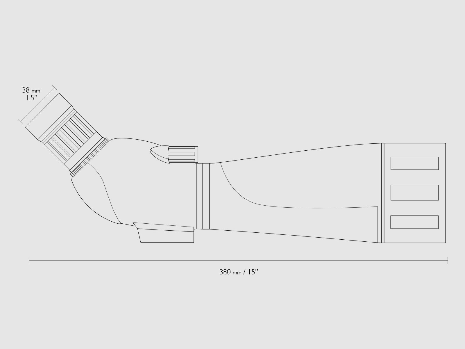 HAWKE 51101 VANTAGE 24-72x70 ESPECTROSCOPIO