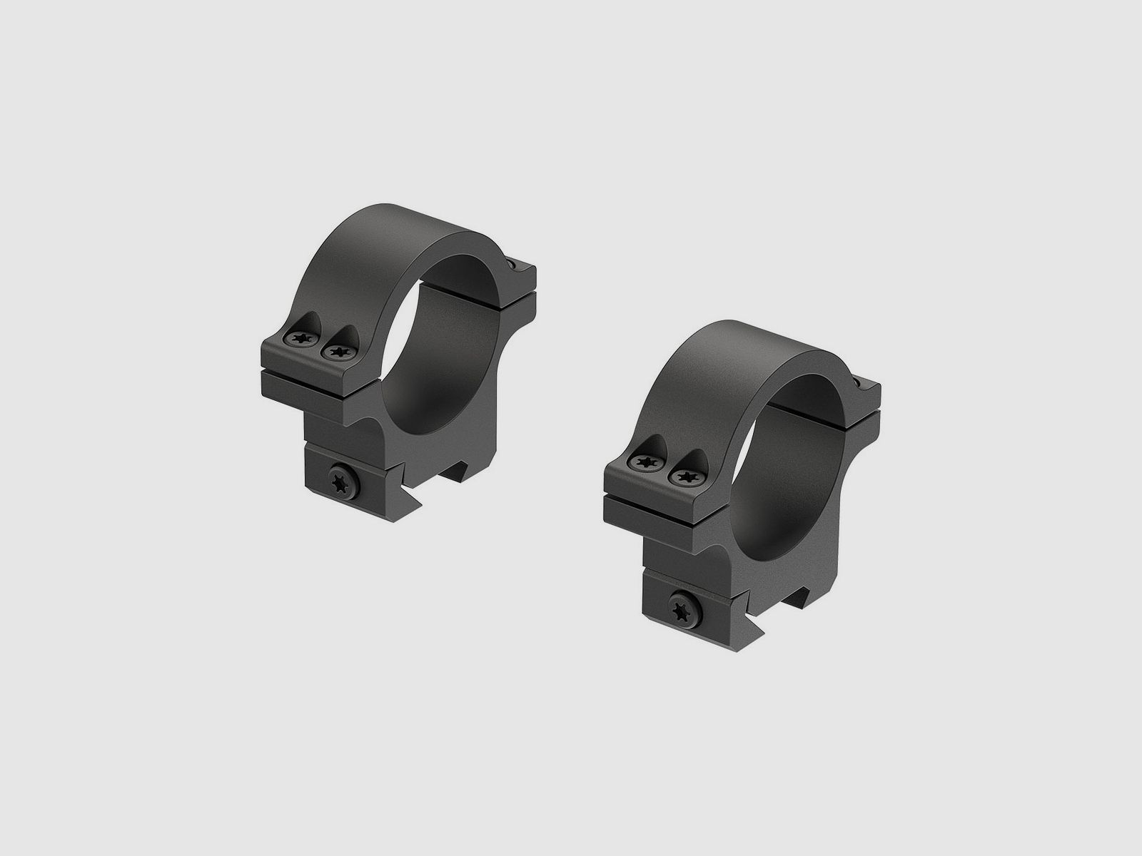 Jeu d'anilles LEUPOLD Open Range Cross-Slot rail 11mm. 30mm. [Fixes] – Hautes, image 2 sur 2