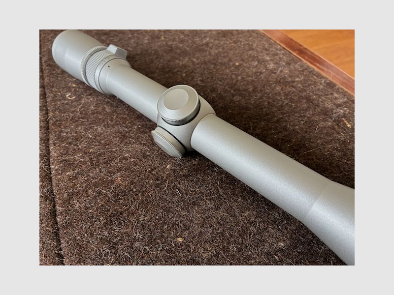 Zielfernrohr Leupold Vari-X III 6.5–20x40 Silber mit Fine-Duplex-Absehen in Bestzustand