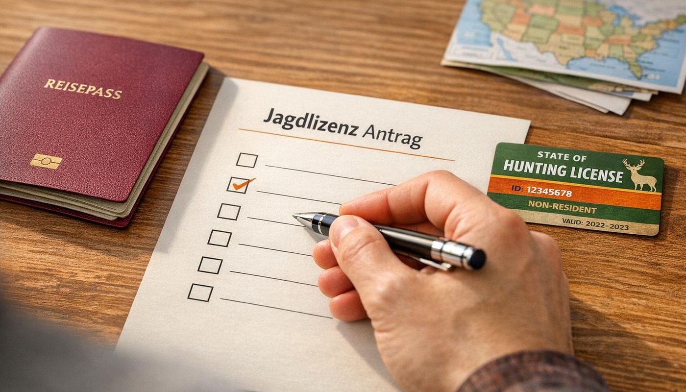Checklist: Apply for hunting license for foreigners in the USA