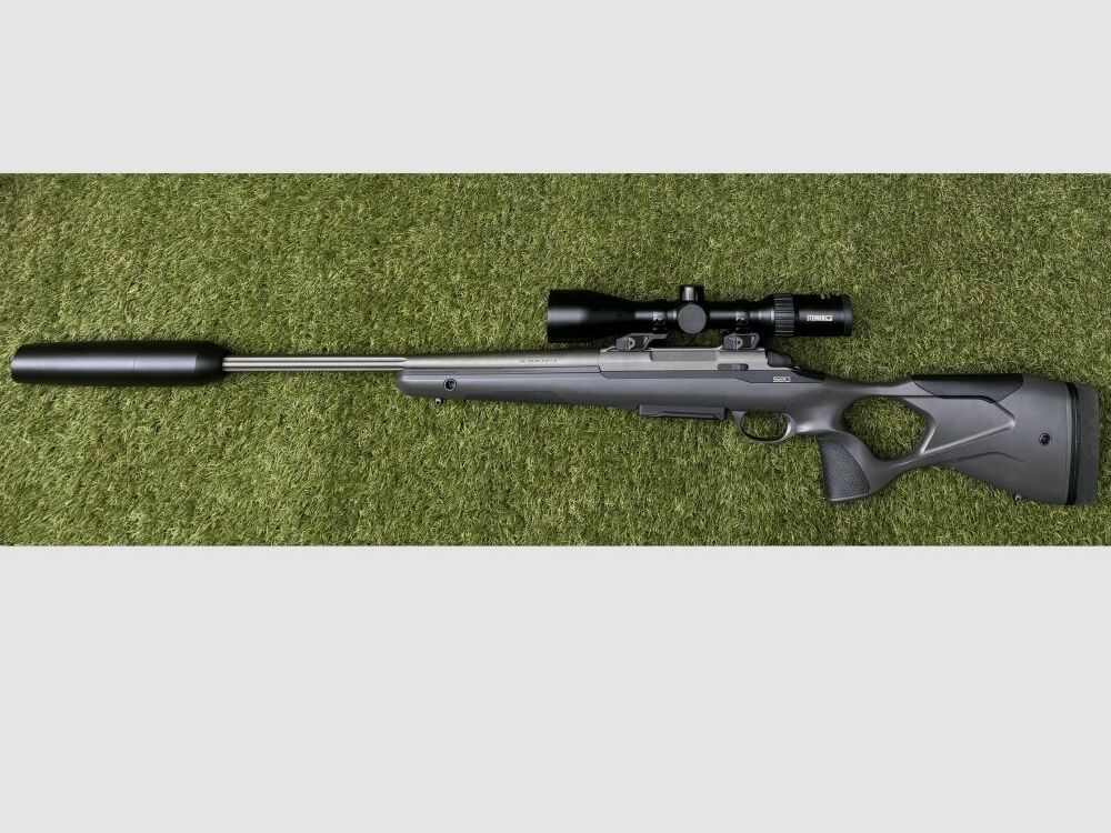 Sako S20 Hunter Cerakote +Steiner Ranger 2,5-10x50 und Schalldämpfer .308Win