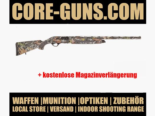 Hatsan Escort – Xtreme – Camo fucile semiautomatico calibro 12/76 incluso prolungamento del caricatore gratuito per il tiro sportivo