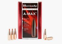 Hornady A-MAX Match – Bullets Caliber .30 / .308 | 168 Grain #30502