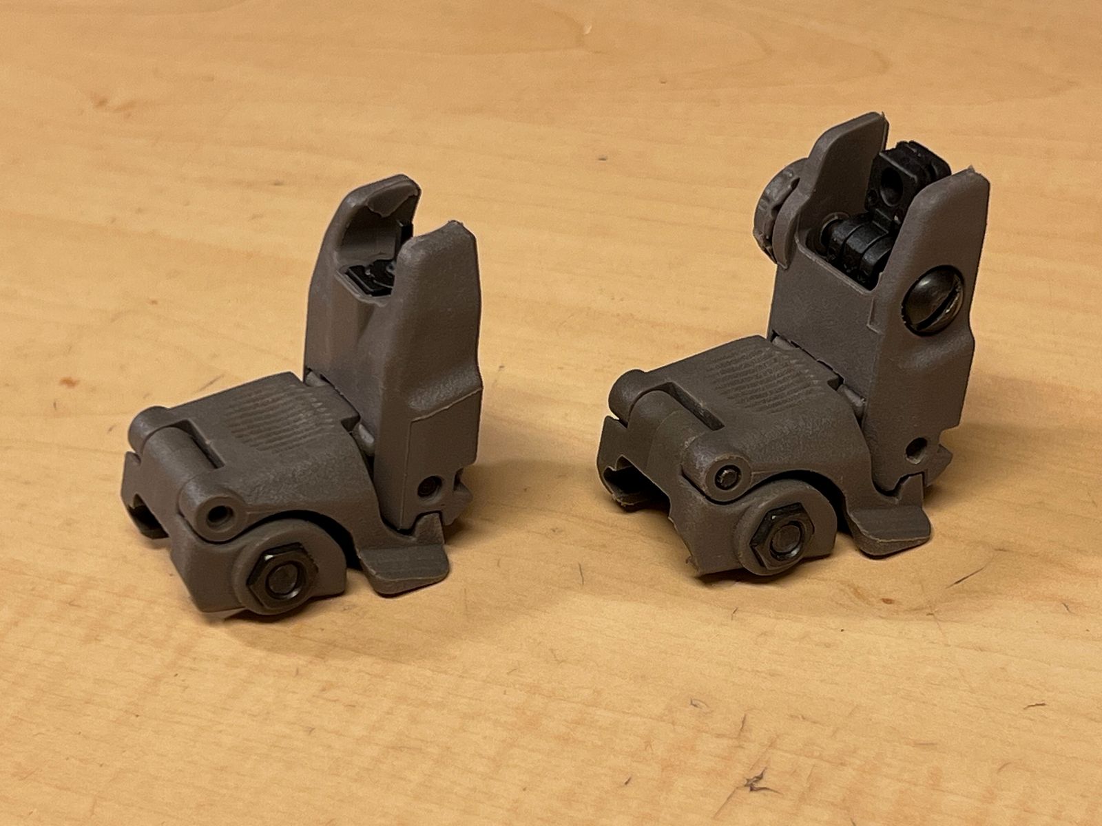 Flip Up Sights in Tan / Khaki aus Polymer