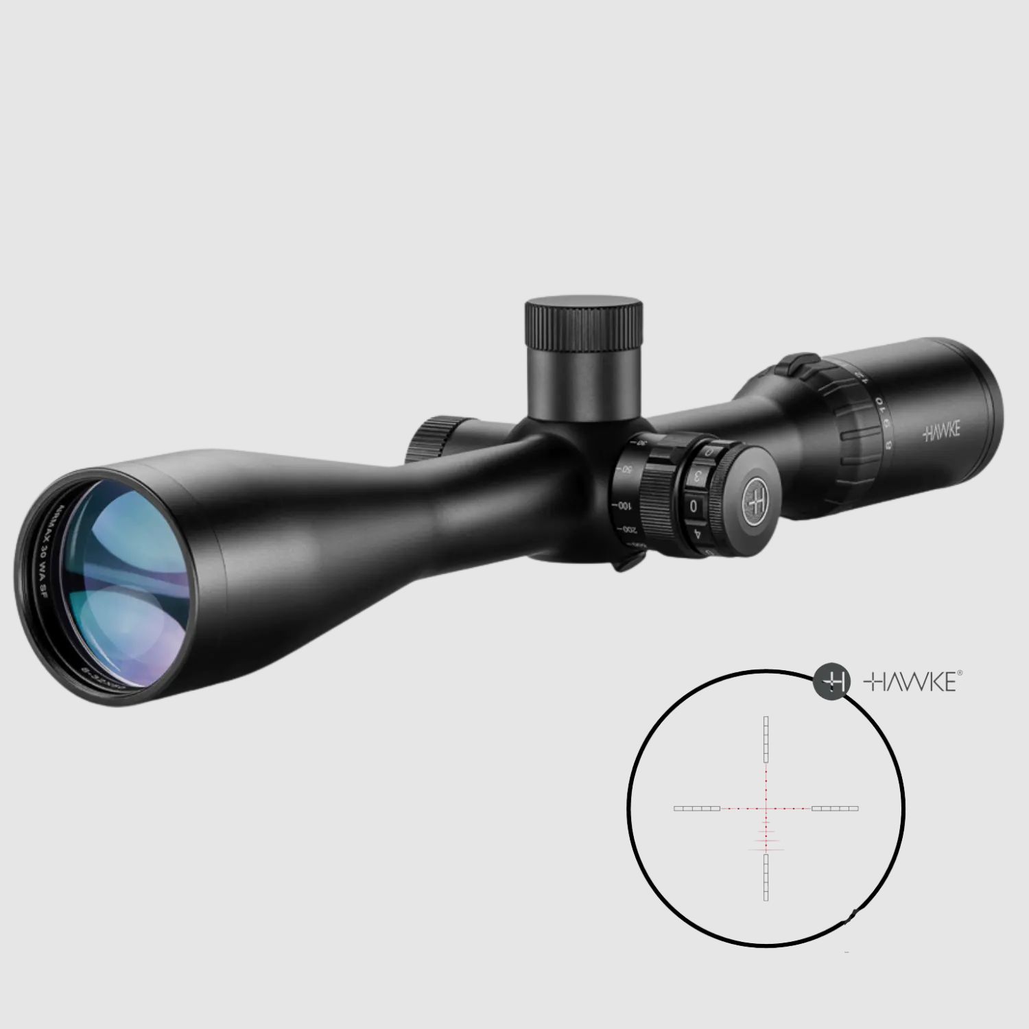 Hawke Airmax 30 WA 8-32x50 SF podświetlony celownik AMX