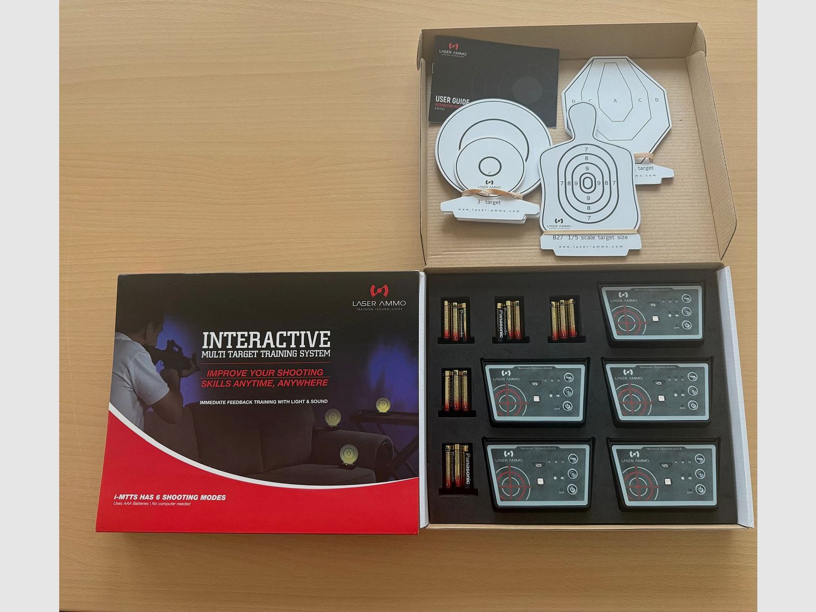 Système d'entraînement multi-cibles interactif i-MTTS
