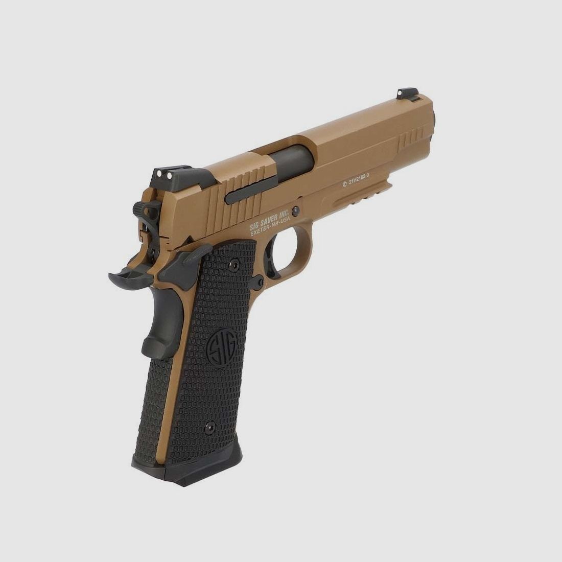 Sig Sauer 1911 Emperor Scorpion GBB 4,5mm BB Coyote Tan, Bild 4 von 5