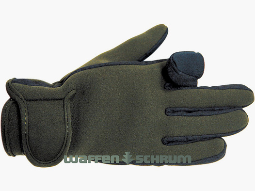Percussion gloves neoprene khaki