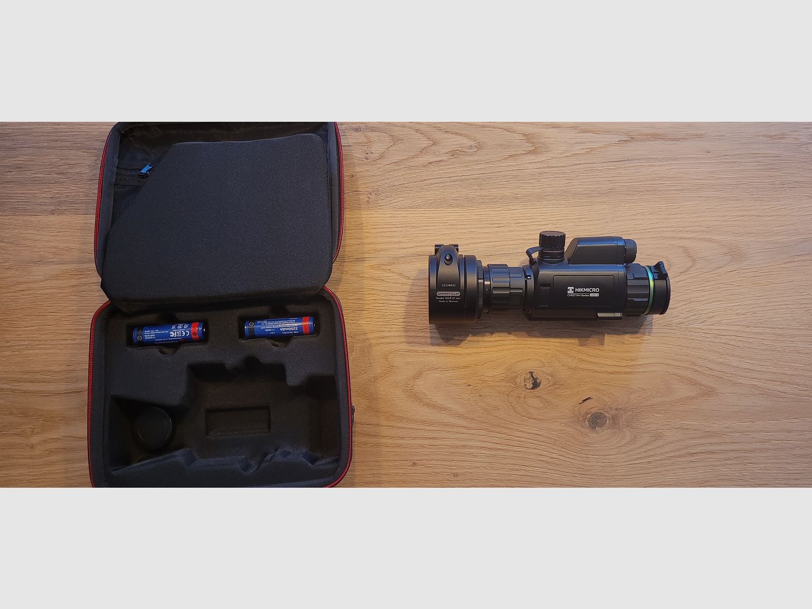 Hikmicro Cheetah C32 F-N mit Adapter für Zielfernrohr