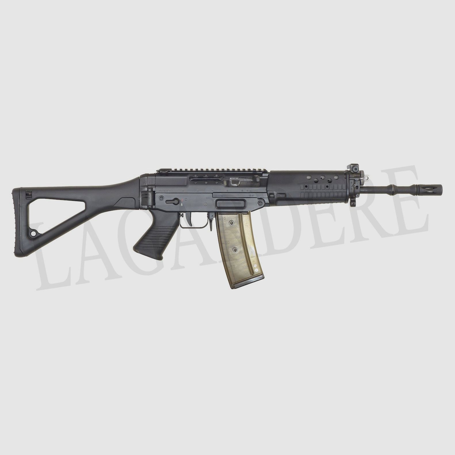 SAN SWISS ARMS SG 553-1 LB RAIL BLACK SEMI. (SEMI-AUTOMATIC ASSAULT RIFLE)