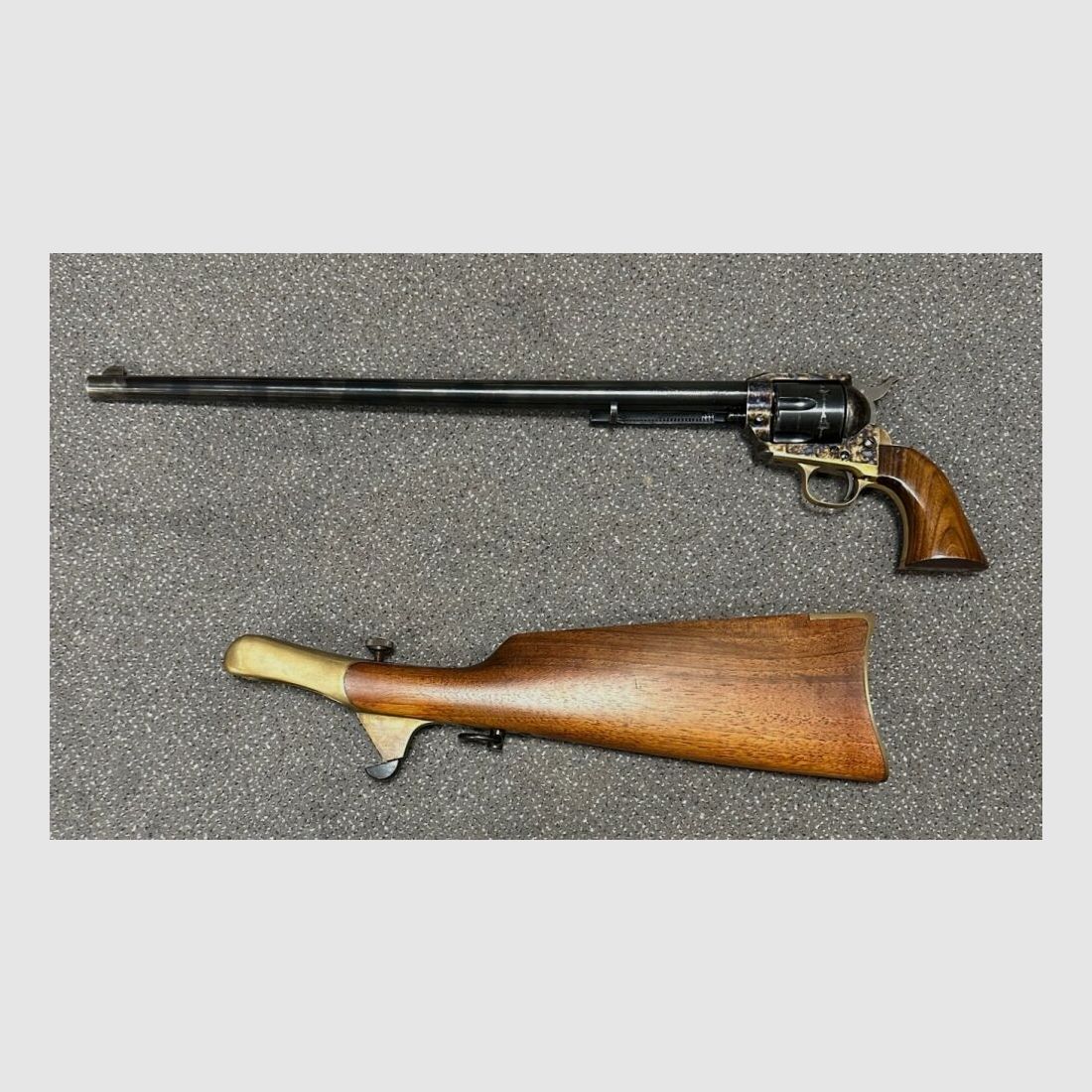 Hege Uberti American Buntline mit Anschlagschaft