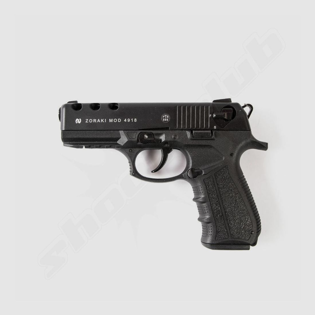Zoraki 4918 Schreckschusspistole/ schwarz/ 9mm P.A.K.