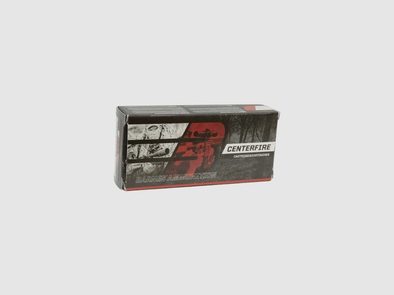Barnes JHP .300 AAC Blackout 120GR Jacketed Hollow Point Flat Base 20 Patronen