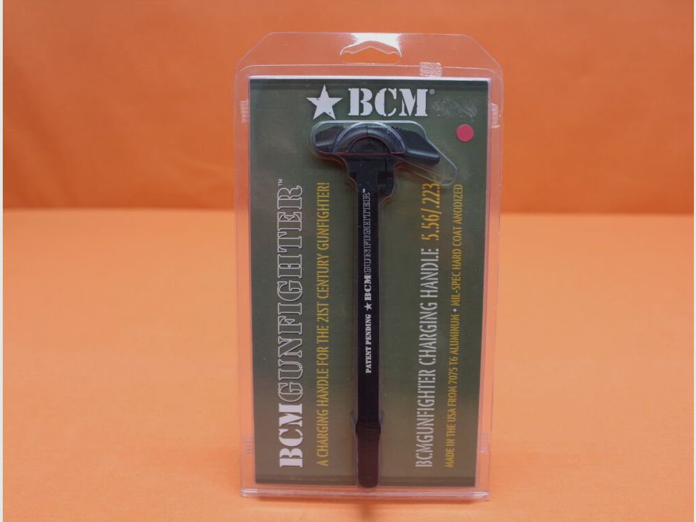 BCM - BravoCompanyMFG AR-15: Zespół uchwytu do ładowania BCM Gunfighter Ambidextrous (BCM-GFH-MOD3X3-556) powiększony suwak napięcia