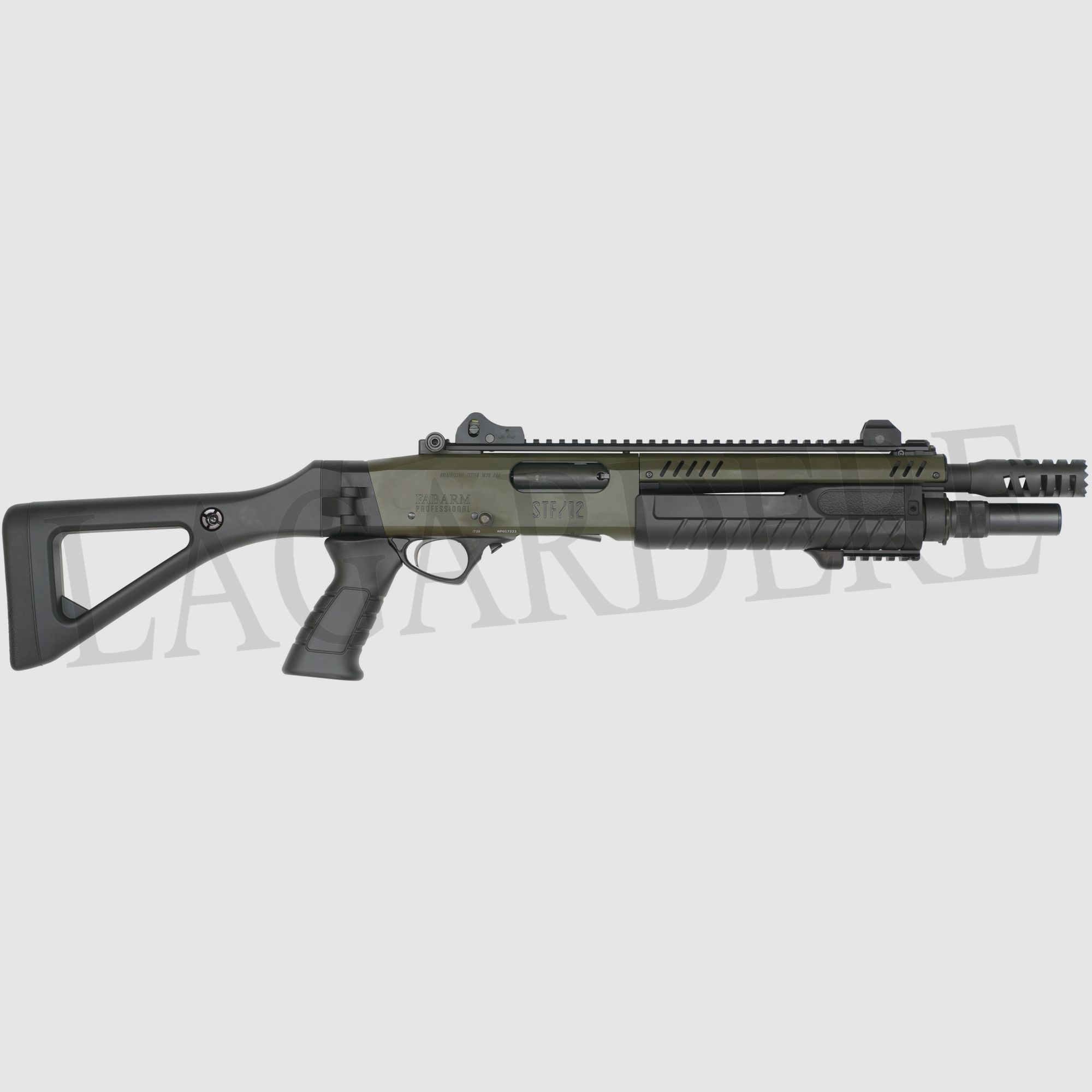 FABARM STF 12 COMPACT 11&Prime; MIL SPEC GREEN(FUSIL A POMPE)
