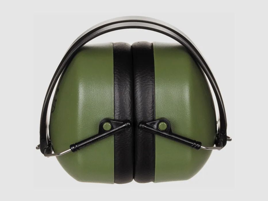 Ear protection, foldable, universal, olive
