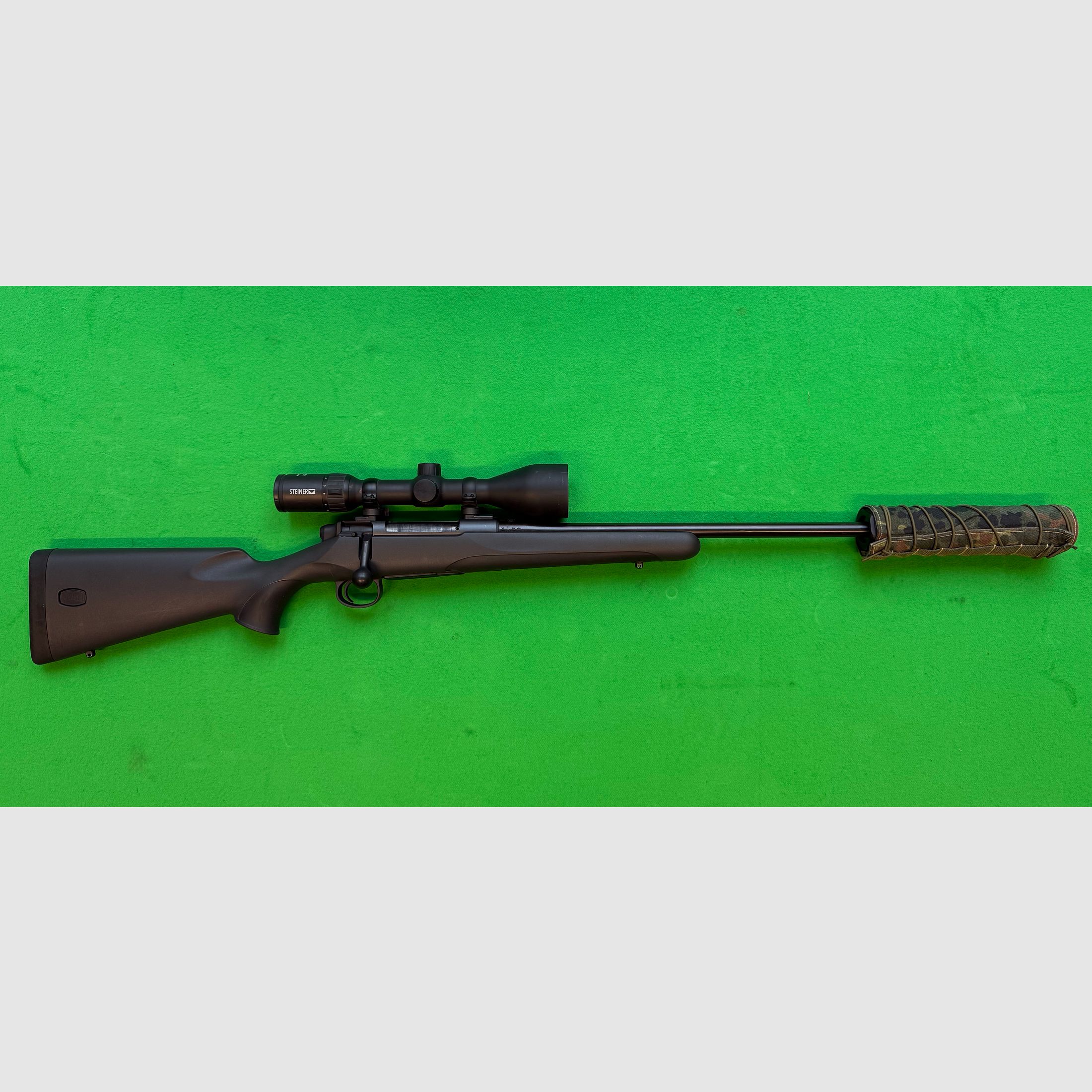 Mauser M18 .30-06 Spring inkl. Steiner ZF & Schalldämpfer