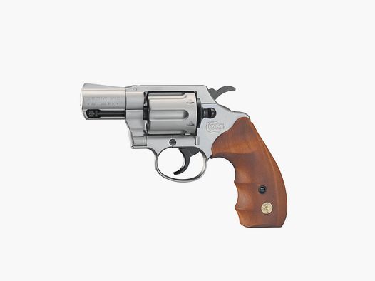 Colt Detective Special nickel 9 mm gas & signal weapons