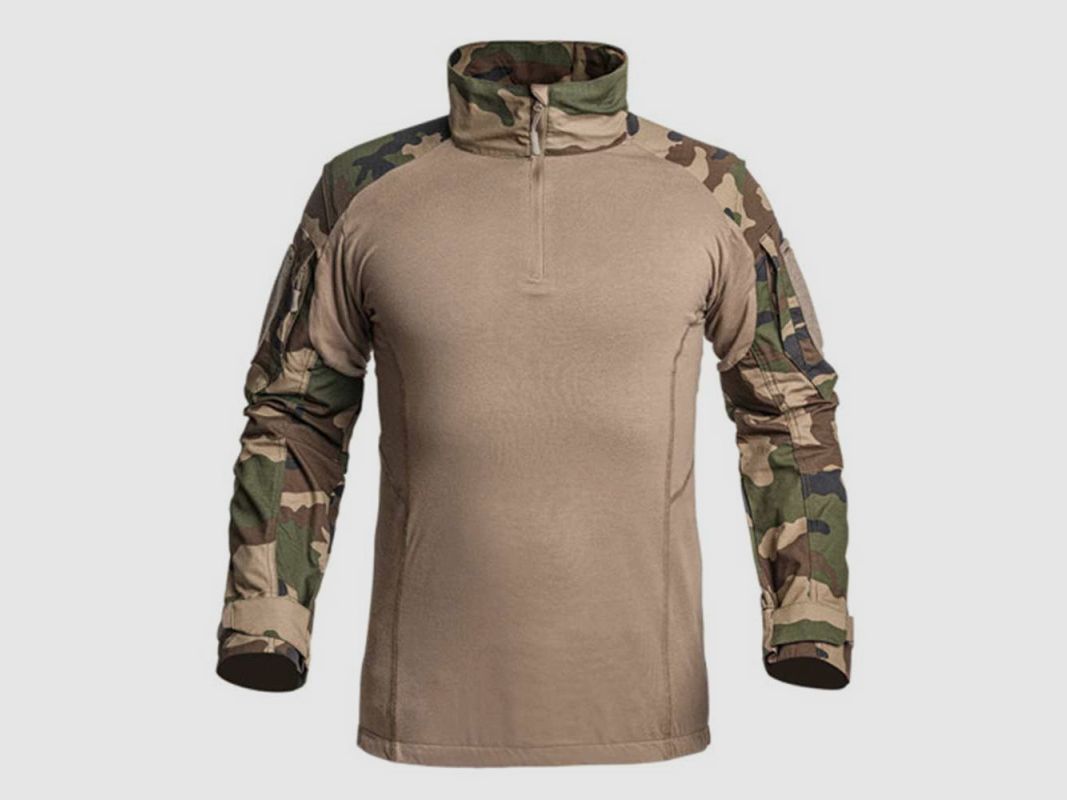 Chemise Ubas Fighter camo mit Reißverschluss M-3XL Jagd Outdoor, Bild 1 von 8