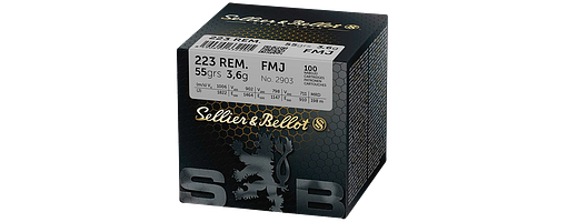 Sellier & Bellot .223 Rem. Vlm BT 3,6g/55grs.