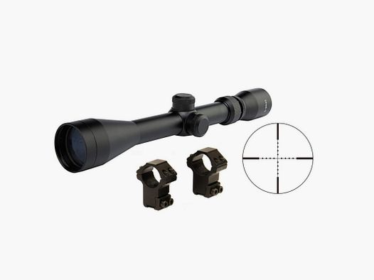 VISOR ZASDAR 3-9X40 RET. MILDOT NO ILUMINADA ANILLAS 11MM