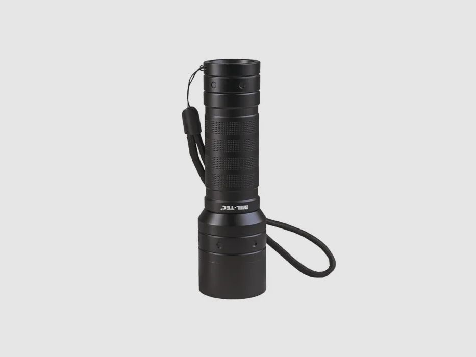 Stablampe MISSION 520 Lumen mit 3 Helligkeitsstufen + Stroboskopblitz